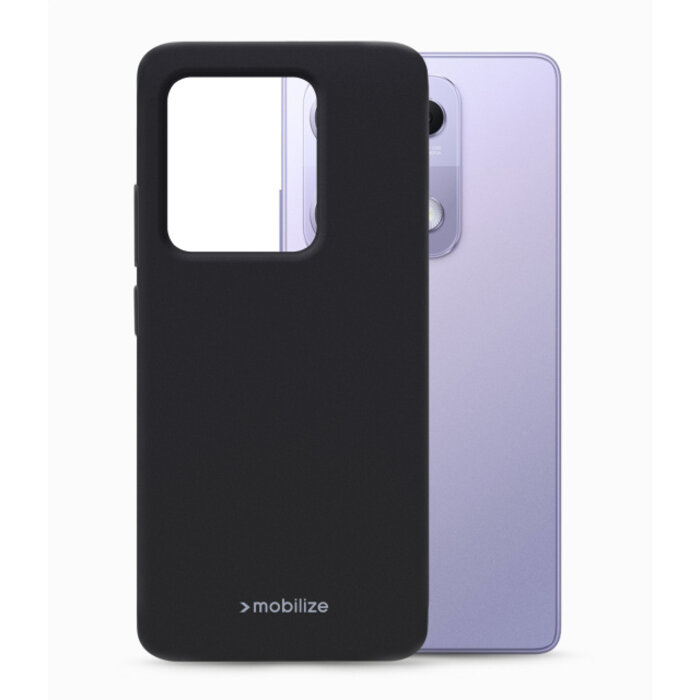 Mobilize Mobilize Rubber Gelly Case Xiaomi Redmi Note 14S Matt Black