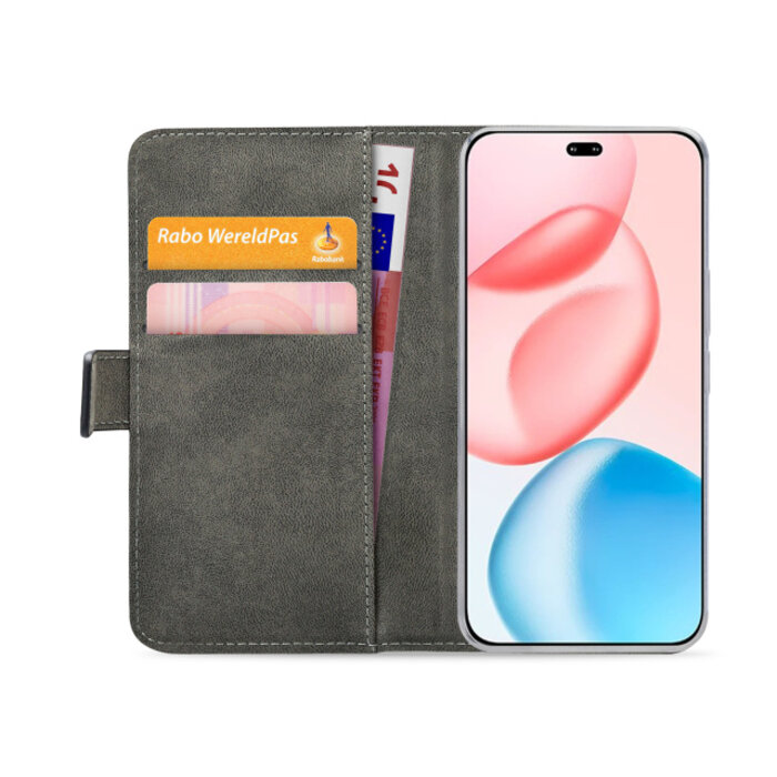 Mobilize Mobilize Classic Gelly Wallet Book Case Honor 400 Pro Black