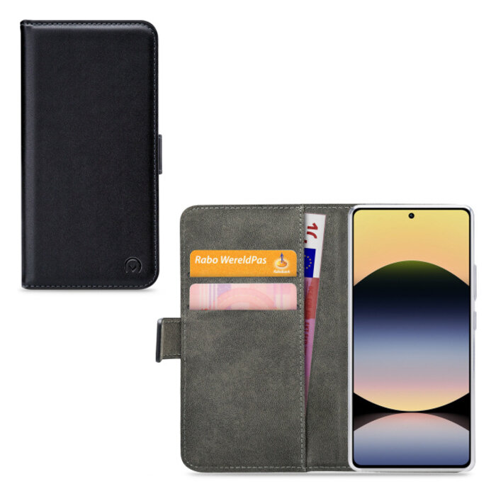 Mobilize Mobilize Classic Gelly Wallet Book Case Xiaomi Redmi Note 14S Black
