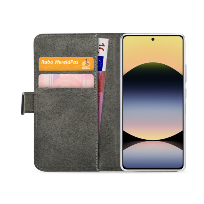 Mobilize Mobilize Classic Gelly Wallet Book Case Xiaomi Redmi Note 14S Black