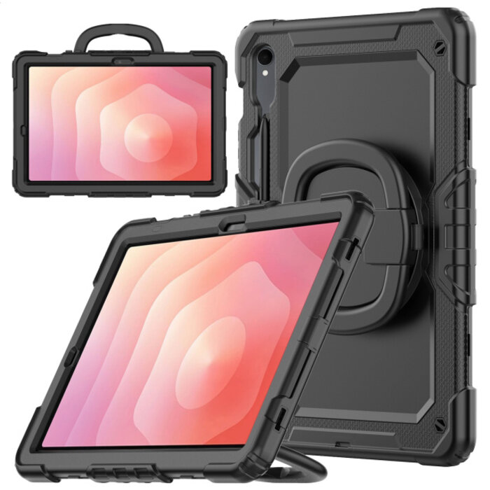 Mobilize Mobilize Rotating Defender Case Stand Function for Samsung Galaxy Tab S11  Black