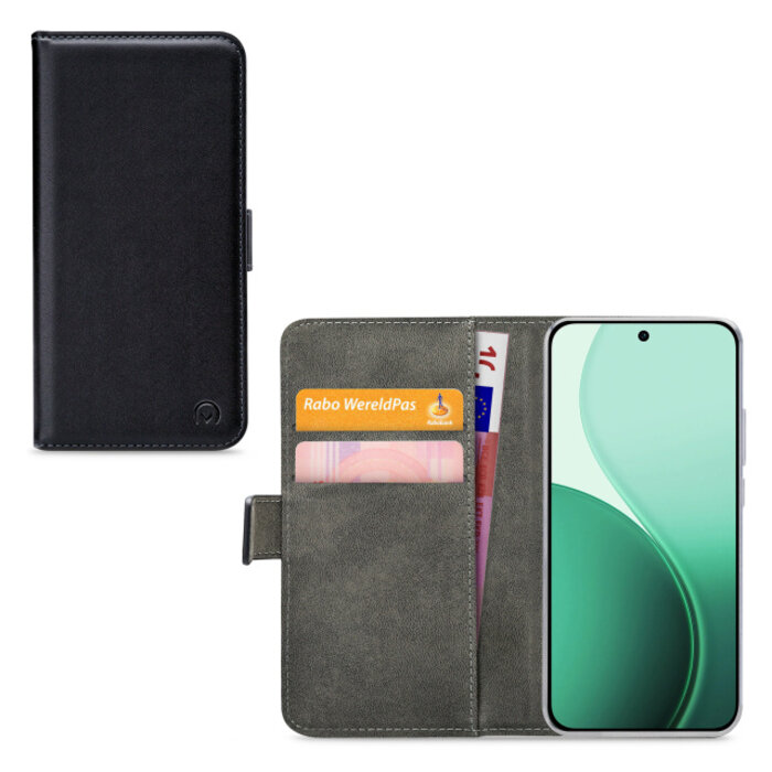Mobilize Mobilize Classic Gelly Wallet Book Case OPPO Reno 14 5G Black