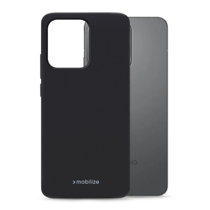 Mobilize Mobilize Rubber Gelly Case OPPO Reno 14 Pro 5G Matt Black