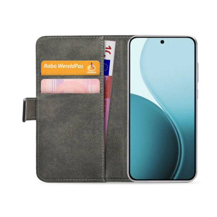 Mobilize Mobilize Classic Gelly Wallet Book Case OPPO Reno 14 Pro 5G Black