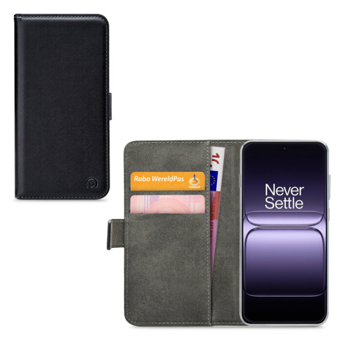 Mobilize Mobilize Classic Gelly Wallet Book Case OnePlus 13S Black