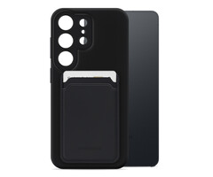 Mobilize Mobilize Rubber Gelly Card Case Samsung Galaxy S26 Ultra 5G Matt Black