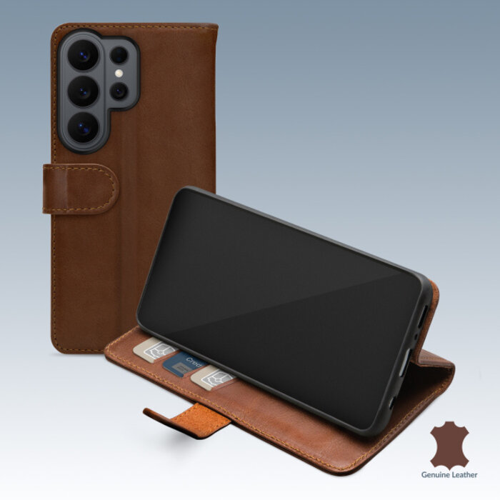 Mobilize Mobilize Leather Wallet Samsung Galaxy S26 Ultra 5G Brown