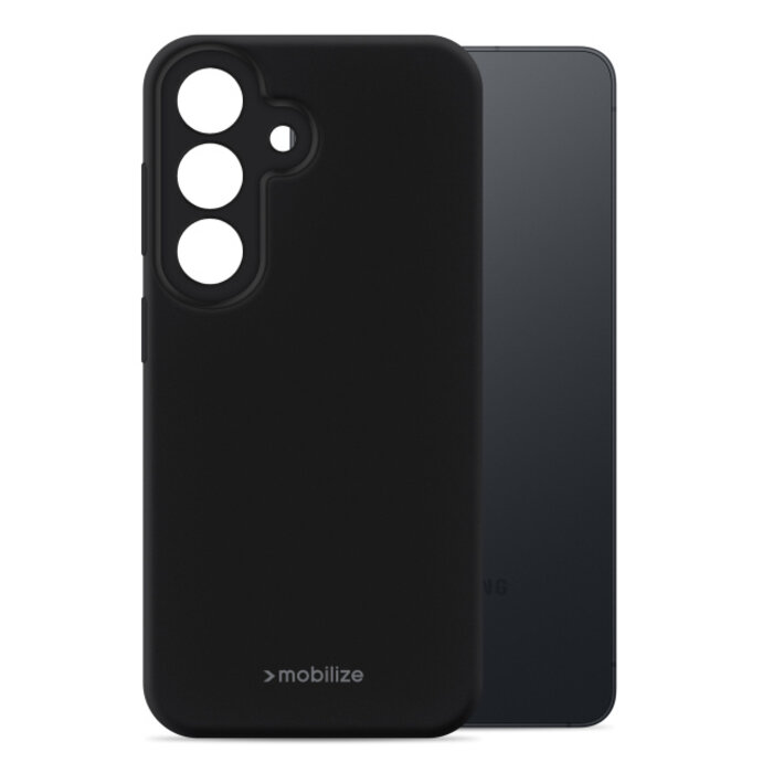 Mobilize Mobilize Rubber Gelly Case Samsung Galaxy S26 5G Matt Black