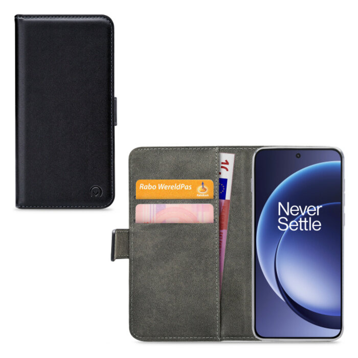 Mobilize Mobilize Classic Gelly Wallet Book Case OnePlus 15R Black
