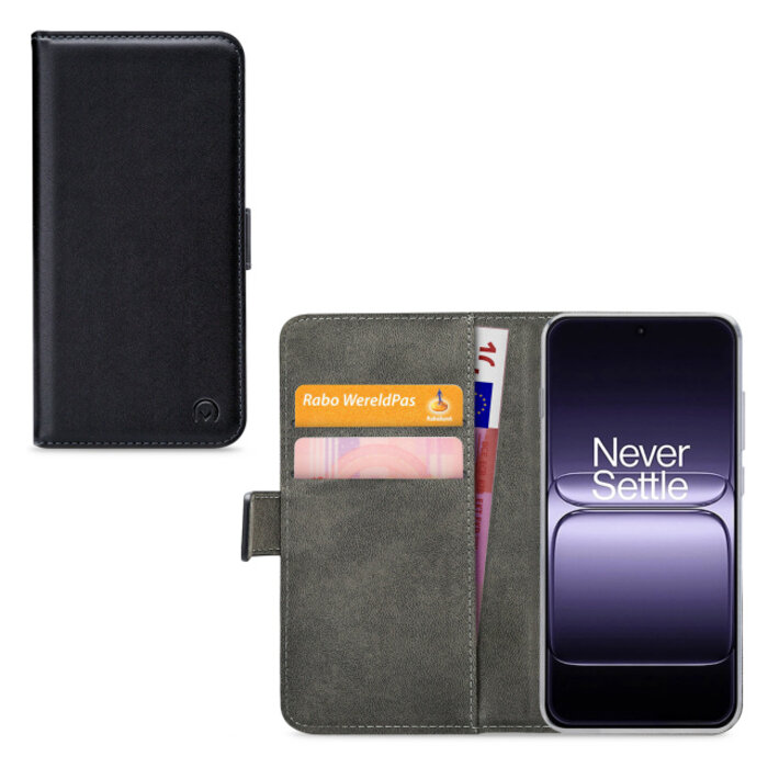 Mobilize Mobilize Classic Gelly Wallet Book Case OnePlus 15 Black