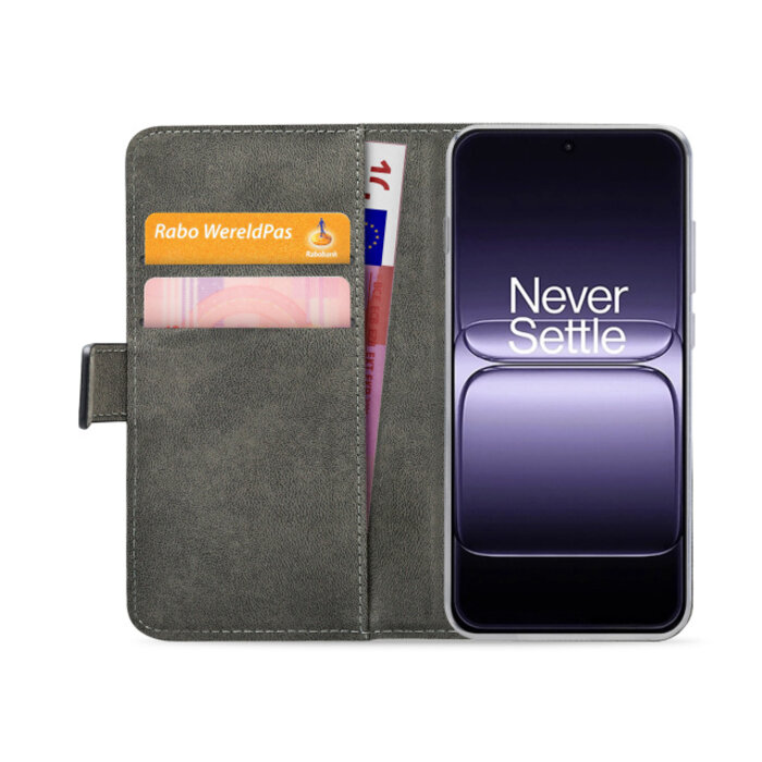 Mobilize Mobilize Classic Gelly Wallet Book Case OnePlus 15 Black