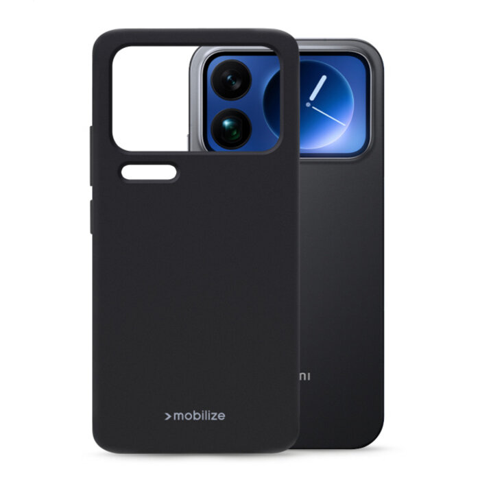 Mobilize Mobilize Rubber Gelly Case Xiaomi 17 Pro Matt Black