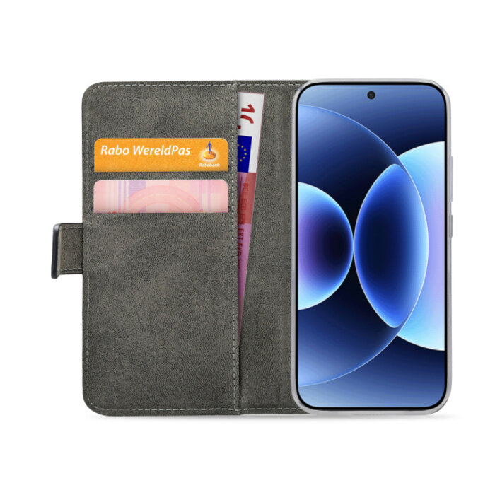 Mobilize Mobilize Classic Gelly Wallet Book Case Xiaomi 17 Pro Black
