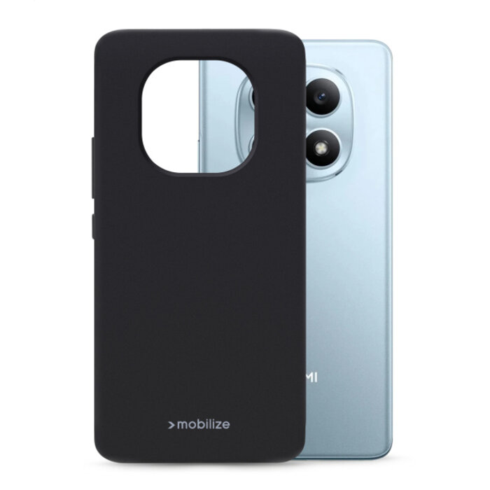 Mobilize Mobilize Rubber Gelly Case Xiaomi Redmi Note 15 5G Matt Black