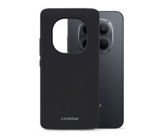 Mobilize Mobilize Rubber Gelly Case Xiaomi Redmi Note 15 Pro Matt Black