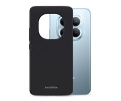 Mobilize Mobilize Rubber Gelly Case Xiaomi Redmi Note 15 Pro+ 5G Matt Black