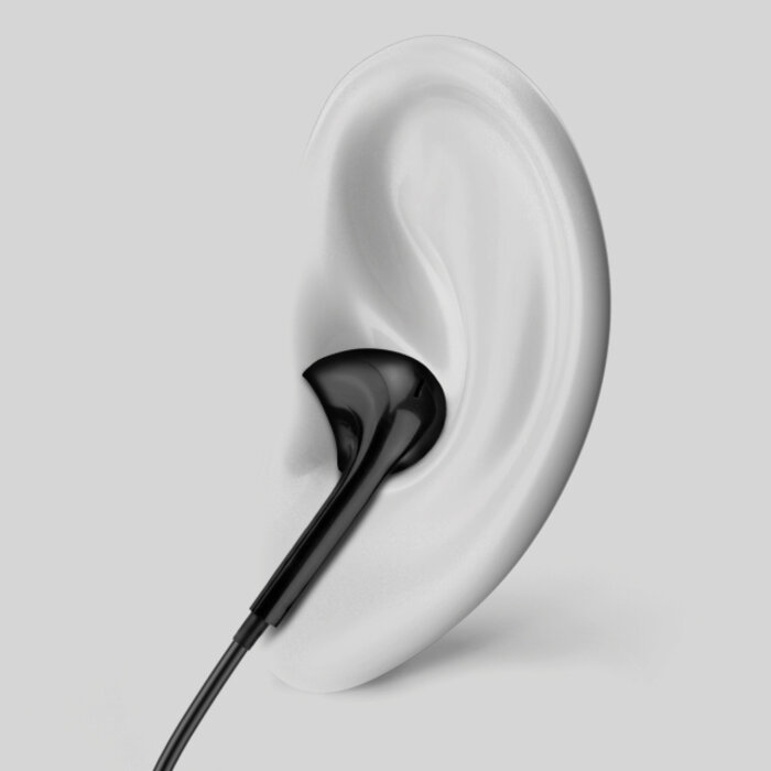 Mobilize Mobilize In-ear Stereo Headset with Remote USB-C Black