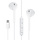 Mobilize In-ear Stereo Headset with Remote USB-C White