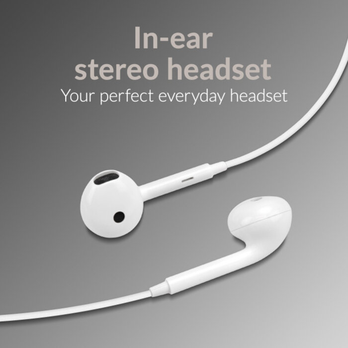 Mobilize Mobilize In-ear Stereo Headset with Remote USB-C White