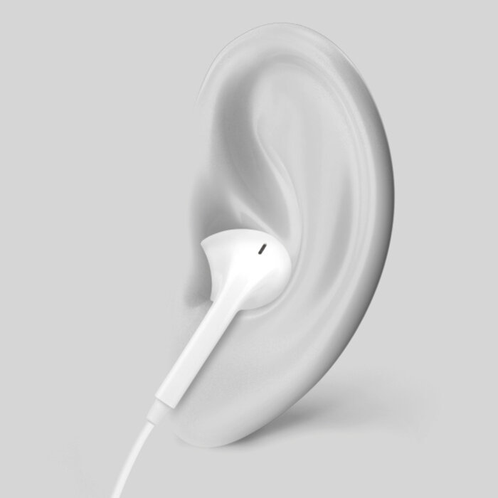 Mobilize Mobilize In-ear Stereo Headset with Remote USB-C White