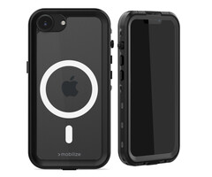 Mobilize Mobilize MagSafe Compatible Waterproof Case Apple iPhone 16e/17e Clear/Black