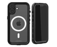Mobilize Mobilize MagSafe Compatible Waterproof Case Apple iPhone 17 Clear/Black