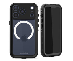 Mobilize Mobilize MagSafe Compatible Waterproof Case Apple iPhone 17 Pro Max Clear/Black