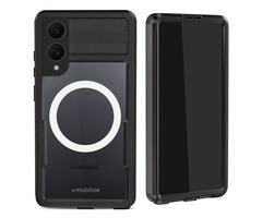 Mobilize Mobilize MagSafe Waterproof Case Samsung Galaxy S25 Edge 5G Clear/Black