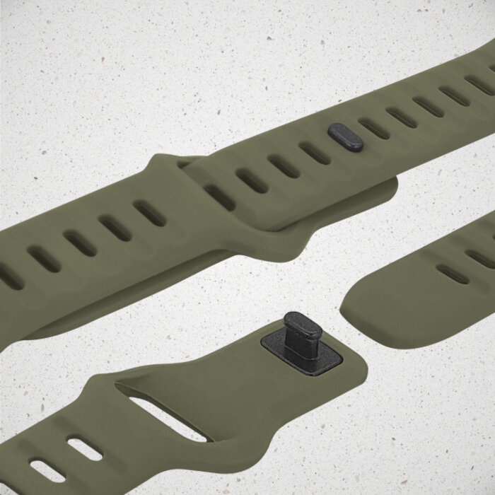 Mobilize Mobilize Silicon Watch Band - Sports - for Apple 38/40/41/(Gen 10+) 42mm - Green