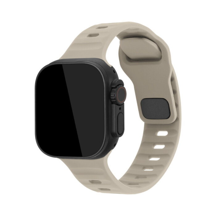 Mobilize Mobilize Silicon Watch Band - Sports - for Apple 38/40/41/(Gen 10+) 42mm - Starlight