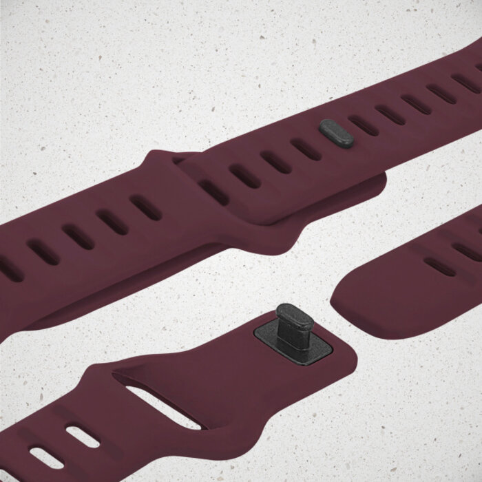 Mobilize Mobilize Silicon Watch Band - Sports - for Apple 38/40/41/(Gen 10+) 42mm - Bordeaux
