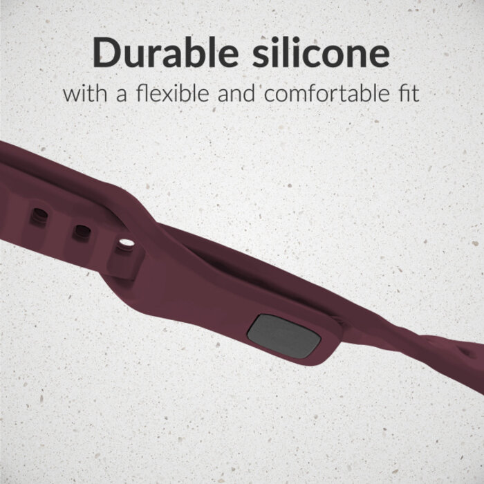 Mobilize Mobilize Silicon Watch Band - Sports - for Apple 38/40/41/(Gen 10+) 42mm - Bordeaux