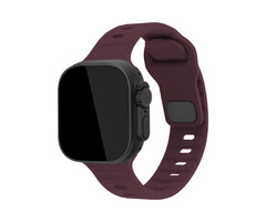 Mobilize Mobilize Silicon Sports Watch Band Apple Watch 42/44/45/46/49mm - Bordeaux