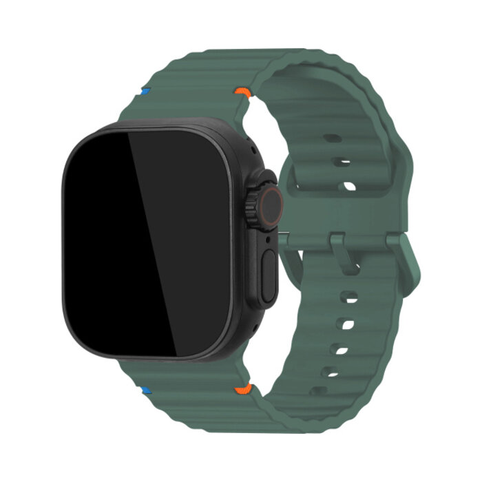 Mobilize Mobilize Silicon Watch Band - Buckle - for Apple 38/40/41/(Gen 10+) 42mm - Green