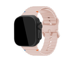 Mobilize Mobilize Silicon Watch Band - Buckle - for Apple 38/40/41/(Gen 10+) 42mm - Pink