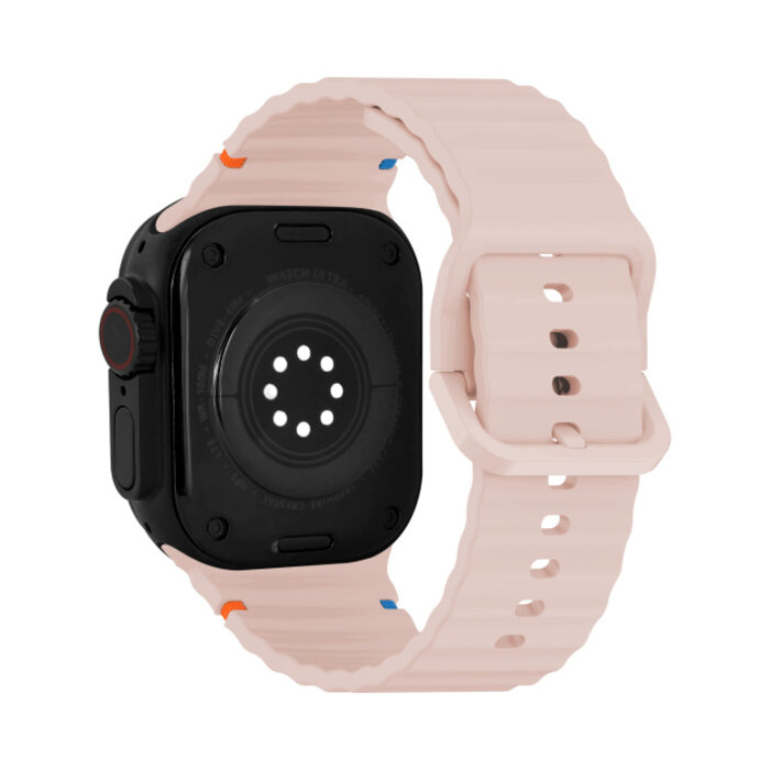 Mobilize Mobilize Silicon Watch Band - Buckle - for Apple 38/40/41/(Gen 10+) 42mm - Pink