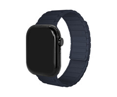 Mobilize Mobilize Silicon Watch Band - Magnetic - for Apple 42 (Gen 1 t/m 3)/44/45/46/49mm - Blue