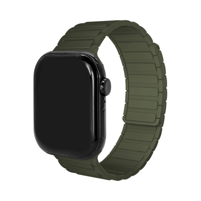 Mobilize Mobilize Silicon Watch Band - Magnetic - for Apple 38/40/41/(Gen 10+) 42mm - Green