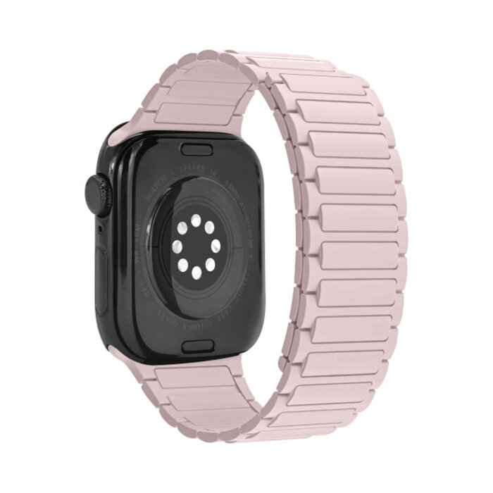 Mobilize Mobilize Silicon Watch Band - Magnetic - for Apple 38/40/41/(Gen 10+) 42mm - Pink