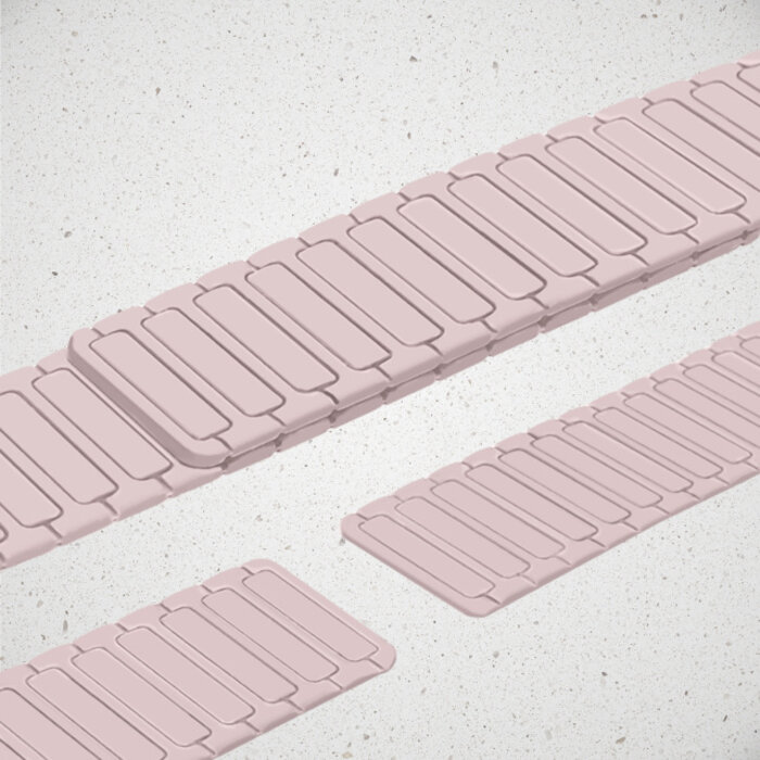 Mobilize Mobilize Silicon Watch Band - Magnetic - for Apple 38/40/41/(Gen 10+) 42mm - Pink