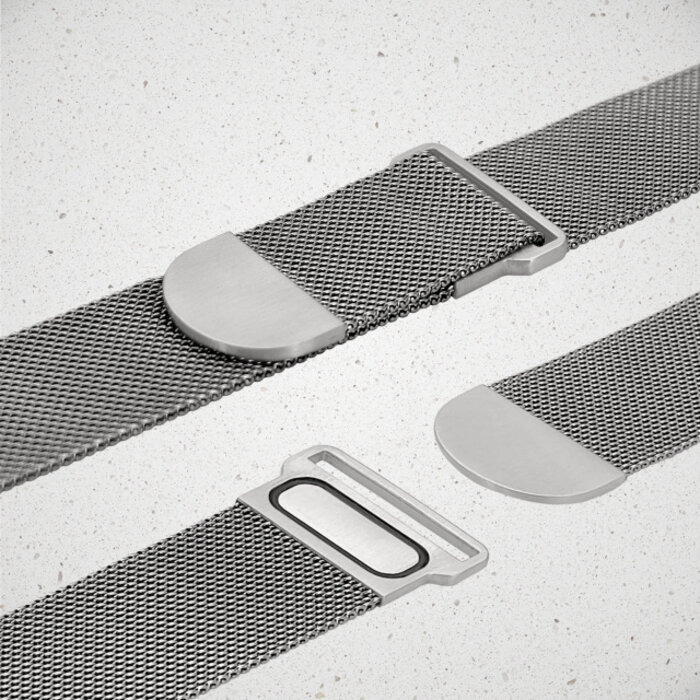 Mobilize Mobilize Milanese Watch Band - for Apple 38/40/41/(Gen 10+) 42mm - Starlight