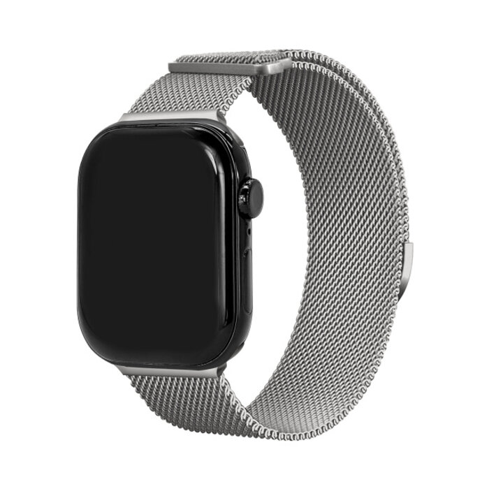 Mobilize Mobilize Milanese Watch Band - for Apple 42 (Gen 1 t/m 3)/44/45/46/49mm - Starlight