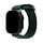 Mobilize Elastische Nylon Horlogeband voor Apple Watch 38/40/41/42mm - Groen