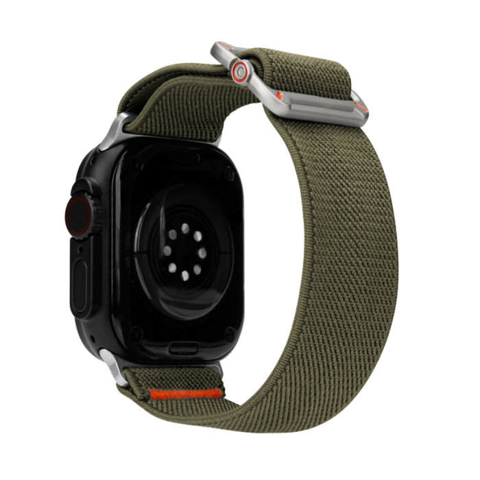 Mobilize Mobilize Nylon Watch Band - Elastic - for Apple 38/40/41/(Gen 10+) 42mm - Khaki