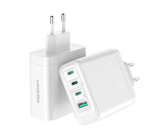 Mobilize Mobilize GaN Snellader 140W - 3x USB-C + 1x USB-A (PD/PPS) Wit