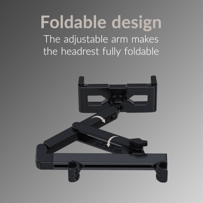 Mobilize Mobilize Headrest Tablet & Smartphone Car Holder Black