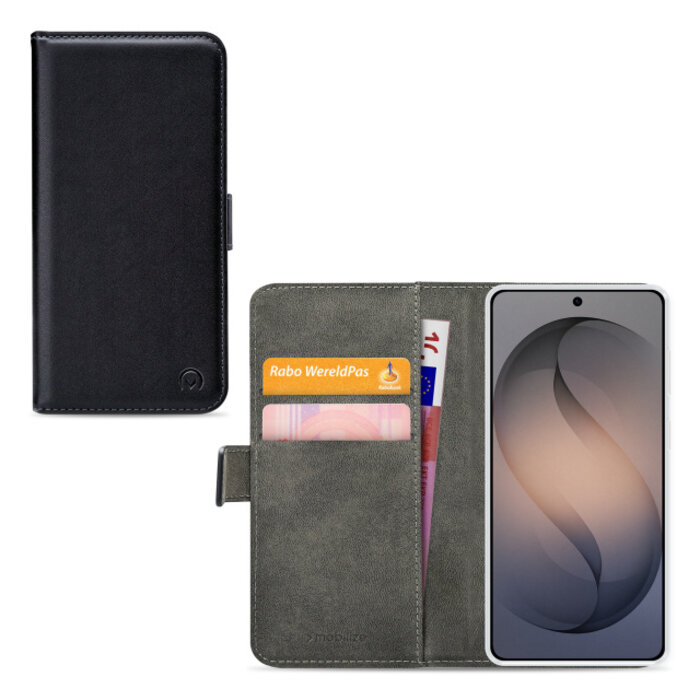 Mobilize Mobilize Classic Gelly Wallet Book Case Samsung Galaxy S26 5G Black