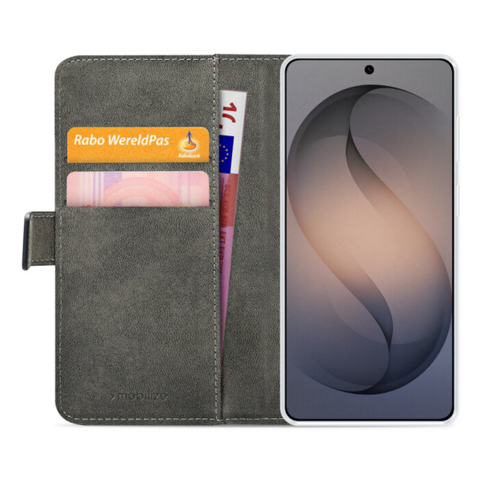 Mobilize Mobilize Classic Gelly Wallet Book Case Samsung Galaxy S26 5G Black