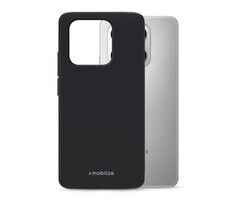 Mobilize Mobilize Rubber Gelly Case Honor 400 Smart Matt Black