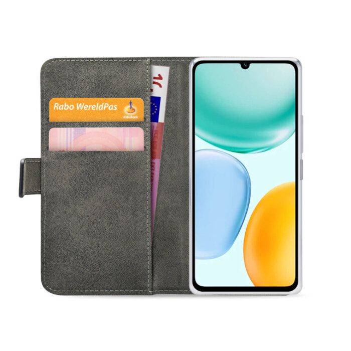 Mobilize Mobilize Classic Gelly Wallet Book Case Honor X5C Plus Black